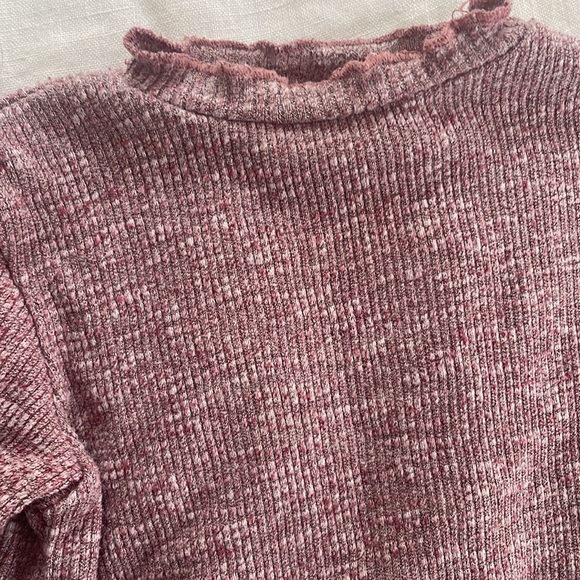 Purple roll neck rubbed shirt, 9-12 months - Picture 2 of 3